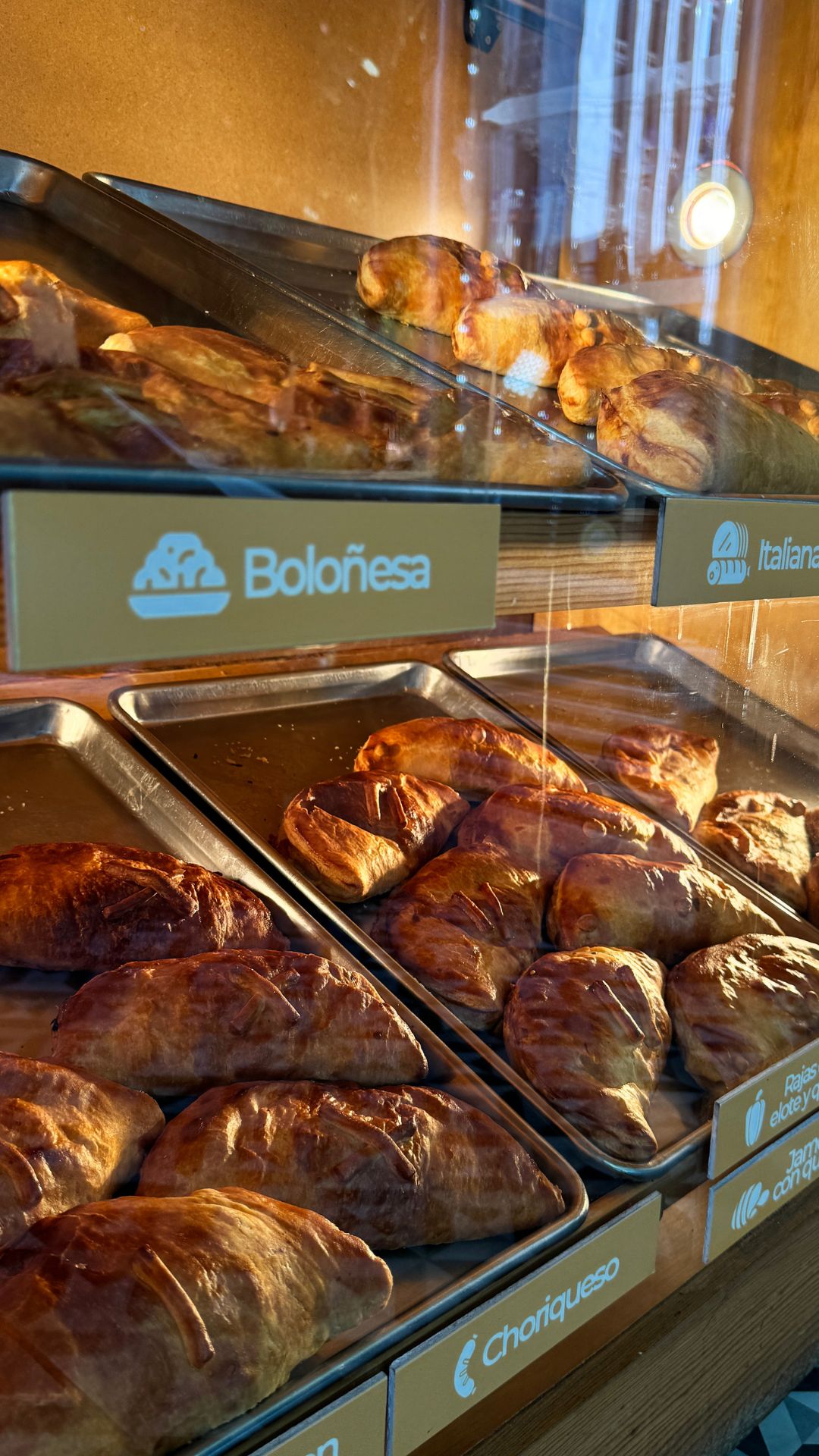 Pastes La Nonna Mia recién horneados