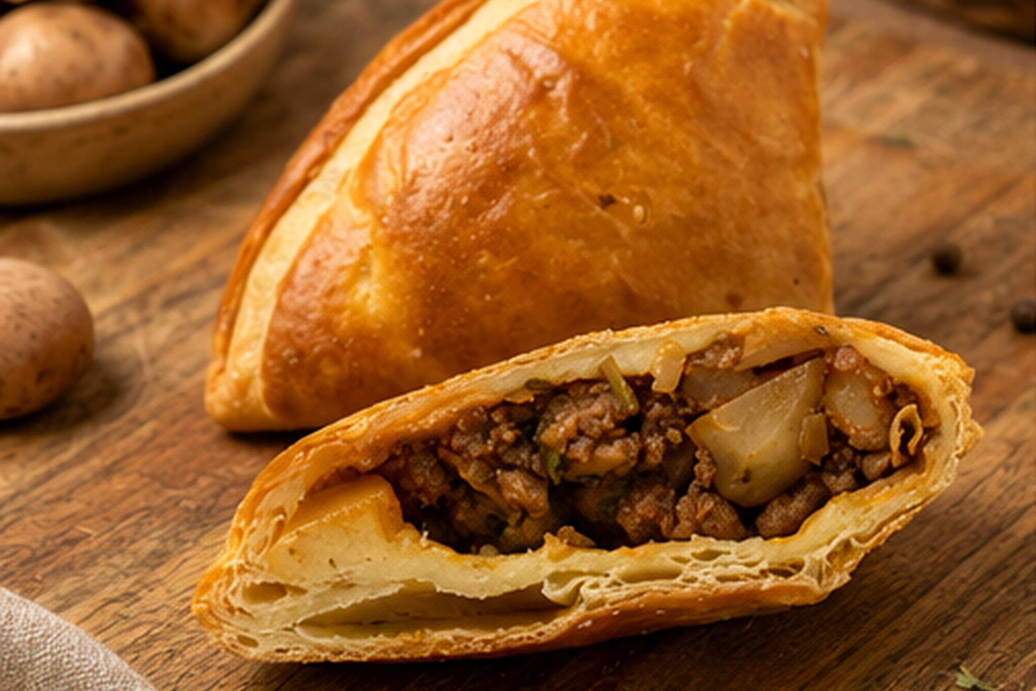 Paste de Carne con papas La Nonna Mia