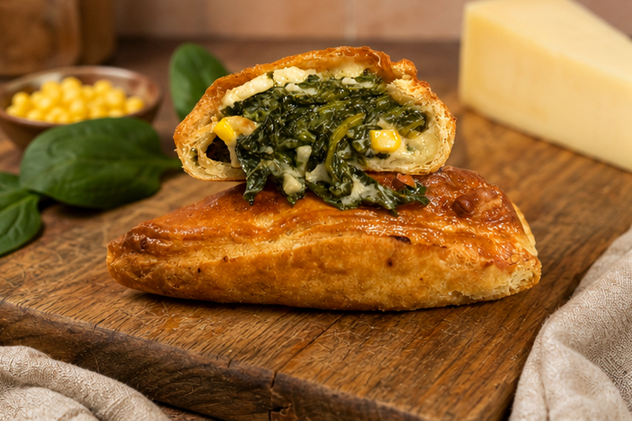 Paste de Espinacas con queso La Nonna Mia